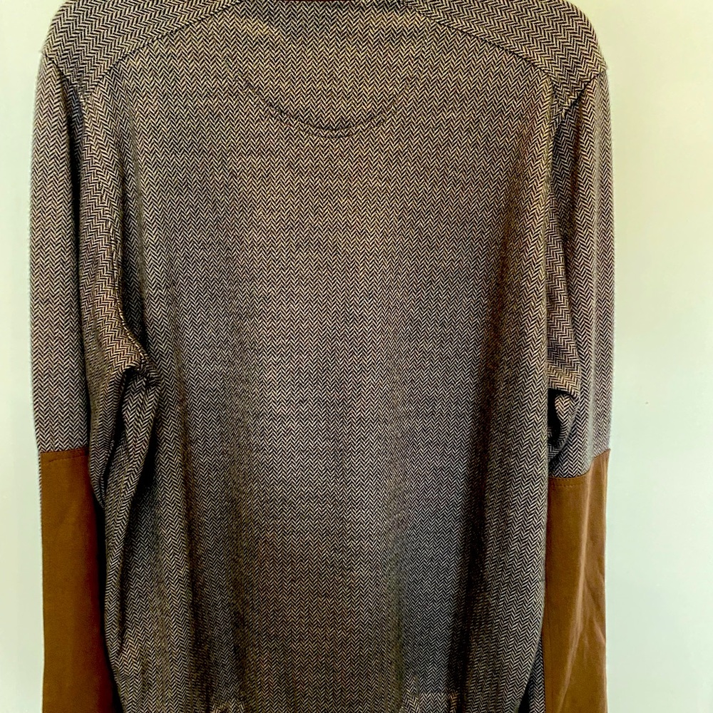 F&G quarter zip windsweater